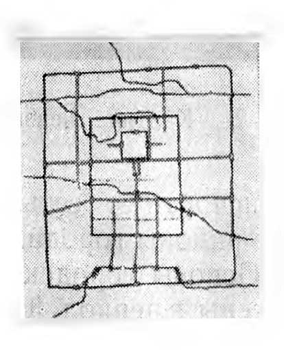 Бяньлян. План, 960—1127 гг. 